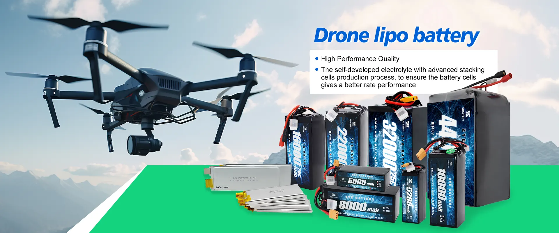 Soláthraithe Battery Lipo Drone tSín