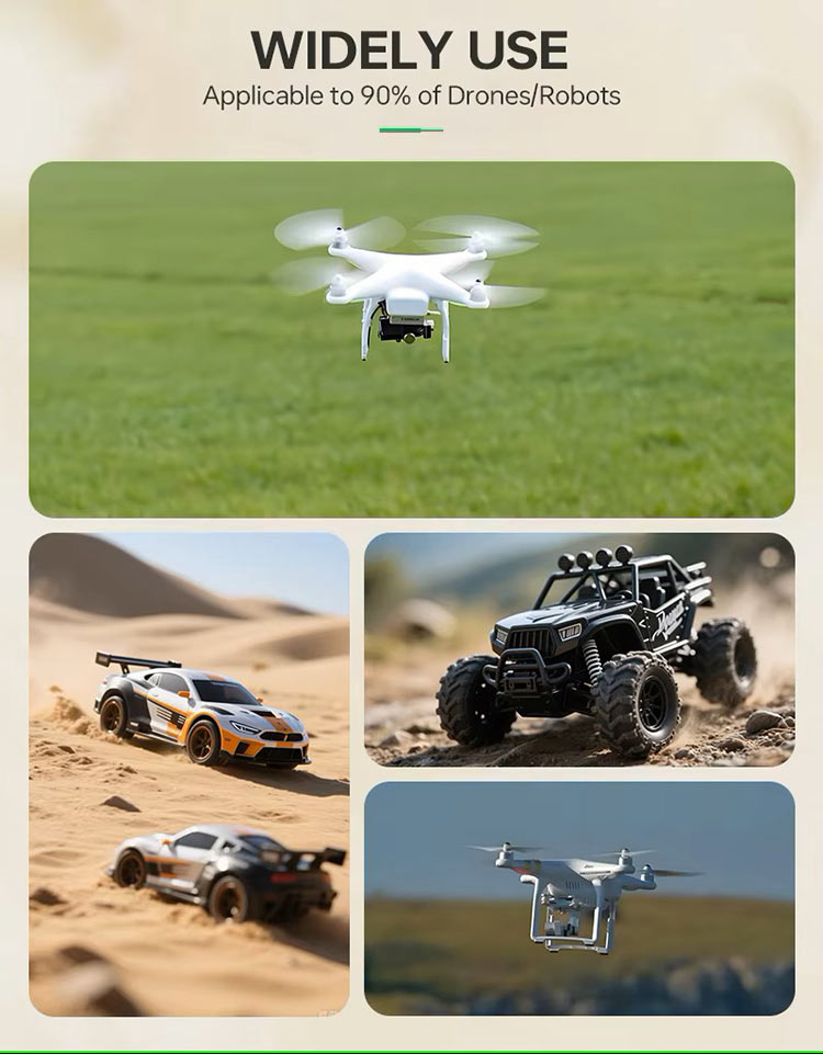 Conas a oibríonn cadhnraí litiam solad-stáit drone?
