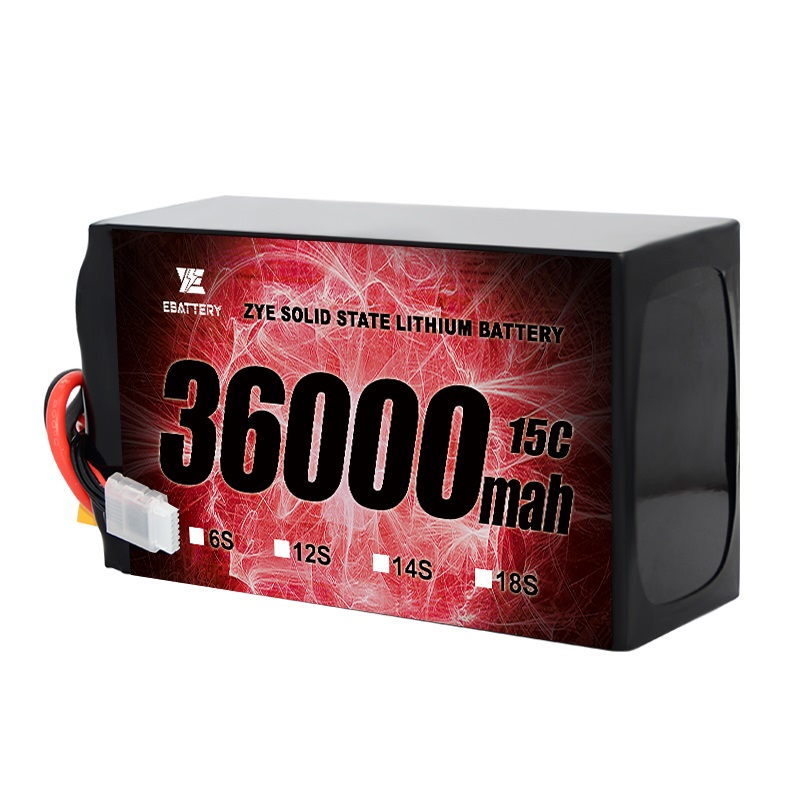 Pacáiste ceallraí 36000mah 14s