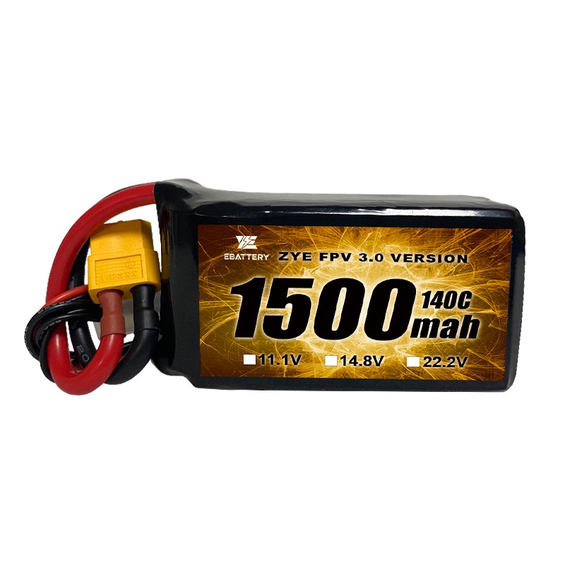 Pacáiste ceallraí 4S 6s 1500mAh 1800mAh