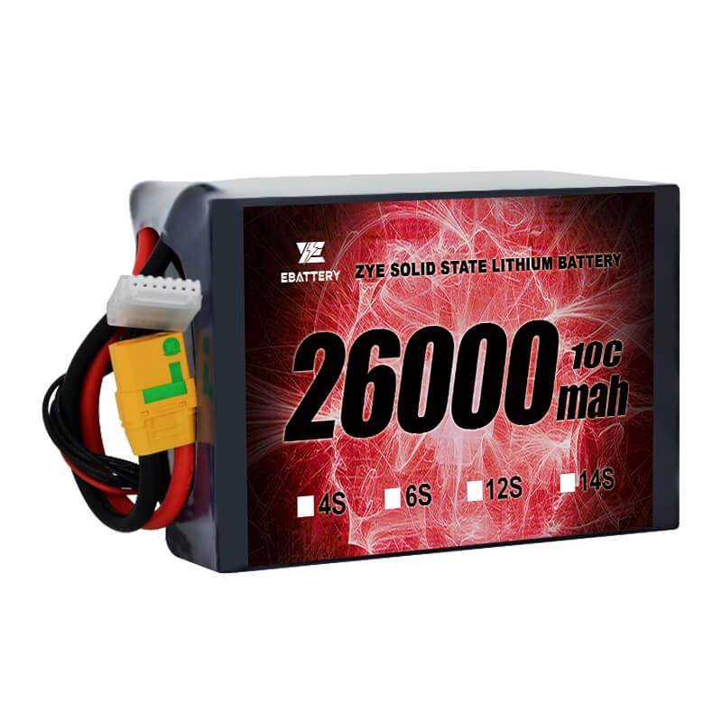 LI HV 26000MAH Ceallraí Stáit Soladach Ard-Dlúis Fuinnimh