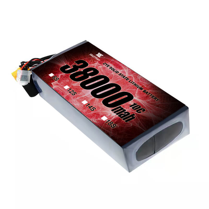 Li HV 38000Mah 6s Ceallraí Stáit Soladach