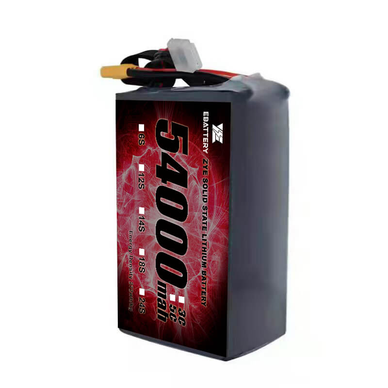 Li HV 54000Mah 6s Ceallraí Stáit Soladach