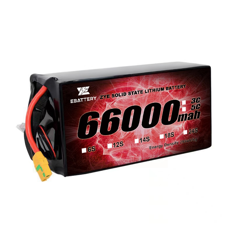 Ceallraí stáit soladach 66000mAh